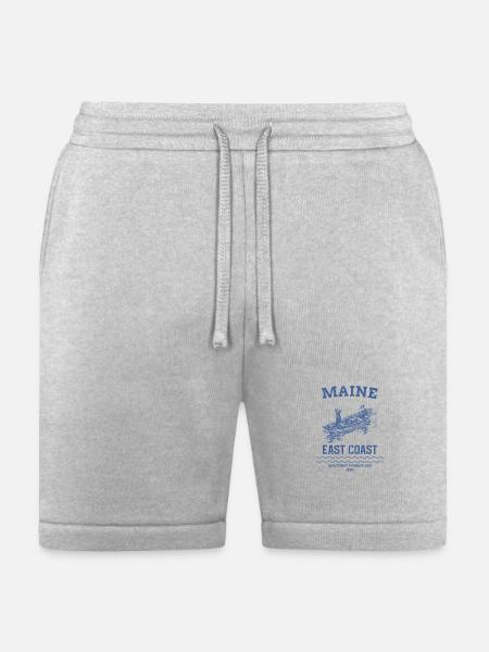 east_coast_boothbay - Bella + Canvas Unisex Short - heather gray
