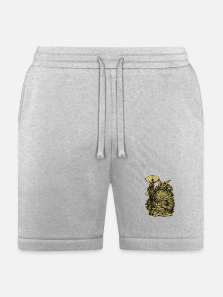 Cabbage Colonel — Funny Vegetable Commander - Bella + Canvas Unisex Short - heather gray