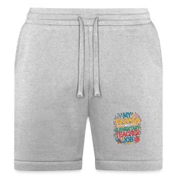 Elementary Teacher My Passion My Teaching Career - Bella + Canvas Unisex Short - heather gray - Front