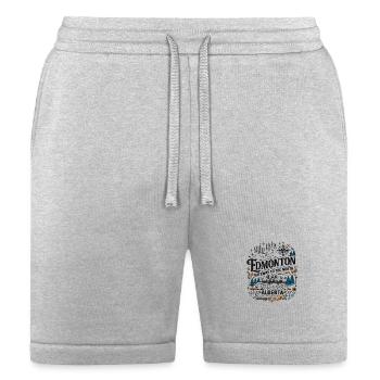 Edmonton Alberta Gateway To The North - Bella + Canvas Unisex Short - heather gray - Front