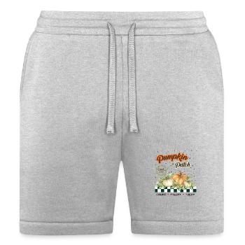 Pumpkin Patch Autumn Mood - Bella + Canvas Unisex Short - heather gray - Front