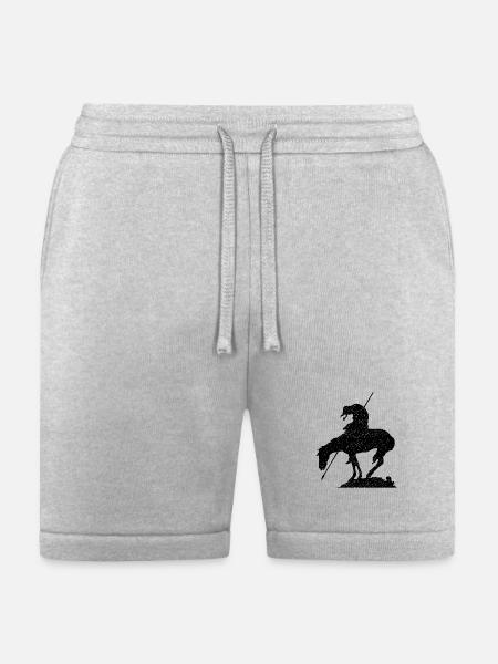 The horseman trail end  - Bella + Canvas Unisex Short - heather gray