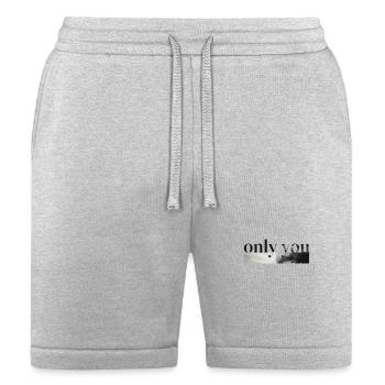 Only You Mono Landscape - Bella + Canvas Unisex Short - heather gray - Front