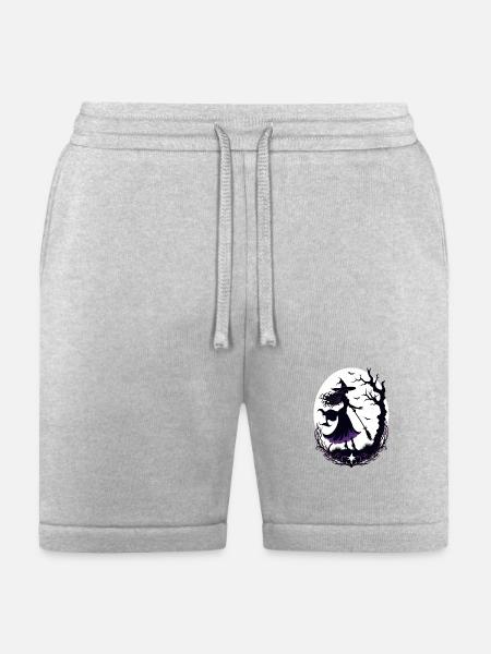 witches - Bella + Canvas Unisex Short - heather gray