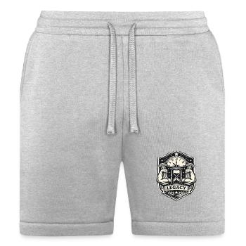 Legacy Clock Strength - Bella + Canvas Unisex Short - heather gray - Front