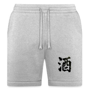Sake Character - Bella + Canvas Unisex Short - heather gray - Front