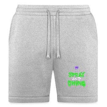 Spray and Shine Graffiti - Bella + Canvas Unisex Short - heather gray - Front