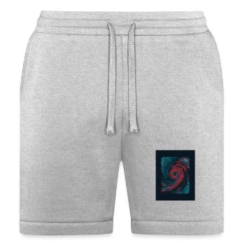 Spiral of Dreams - Bella + Canvas Unisex Short - heather gray - Front