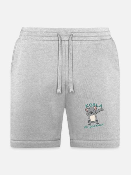 Koala Spirit Animal Dance - Bella + Canvas Unisex Short - heather gray