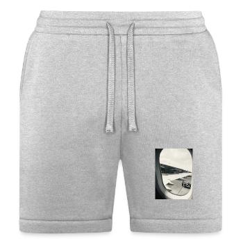 Wingview Mono Flight - Bella + Canvas Unisex Short - heather gray - Front