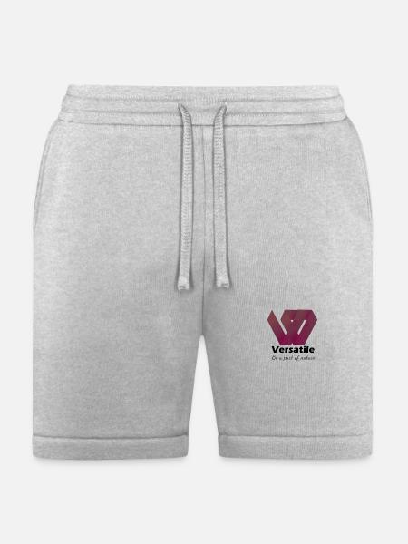 versatile - Bella + Canvas Unisex Short - heather gray