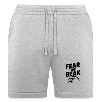 Fear the Beak - Bella + Canvas Unisex Short - heather gray - Front