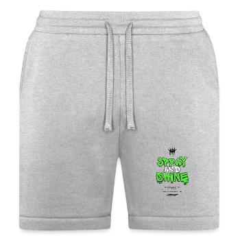 Spray and Shine Graffiti Tee - Bella + Canvas Unisex Short - heather gray - Front