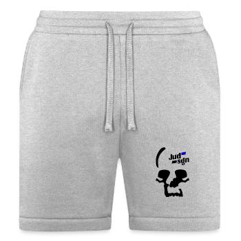 Skull Art - Bella + Canvas Unisex Short - heather gray - Front