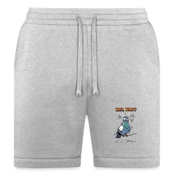 Pigeon Confused  - Bella + Canvas Unisex Short - heather gray - Front