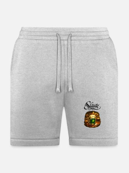 Emerald Draft in Rustic Tavern - Bella + Canvas Unisex Short - heather gray
