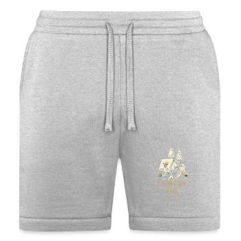 Camp Vibes Only Outdoor Life Design - Bella + Canvas Unisex Short - heather gray - Front