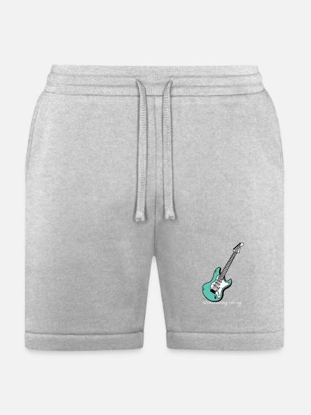 Strumming_Along - Bella + Canvas Unisex Short - heather gray