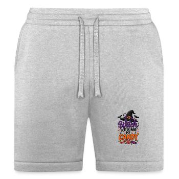 Witch Better Have My Candy - Bella + Canvas Unisex Short - heather gray - Front
