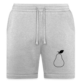 fruit - Bella + Canvas Unisex Short - heather gray - Front
