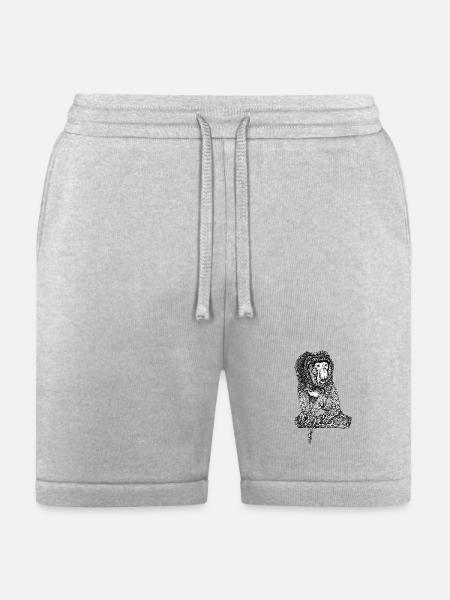 proboscis monkey - Bella + Canvas Unisex Short - heather gray