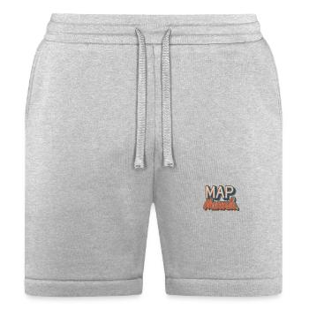 Map Marvels T-Shirt - Bella + Canvas Unisex Short - heather gray - Front