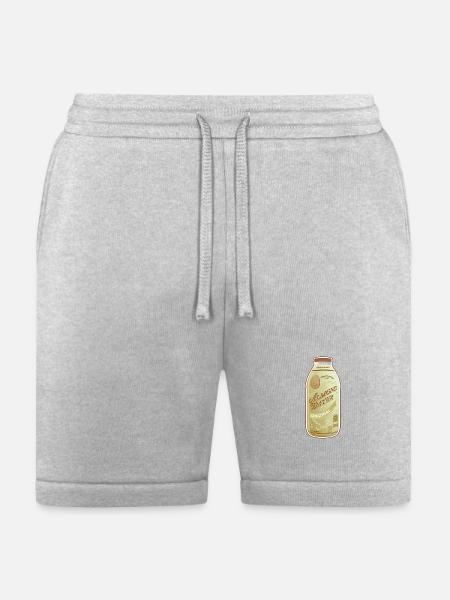 Backrooms Almond Water Original Label - Bella + Canvas Unisex Short - heather gray