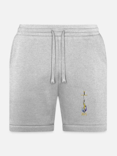 Kryst Ascension - Bella + Canvas Unisex Short - heather gray
