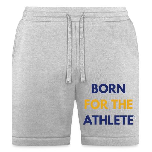 Born for the Athlete, Blue/Yellow - Bella + Canvas Unisex Short