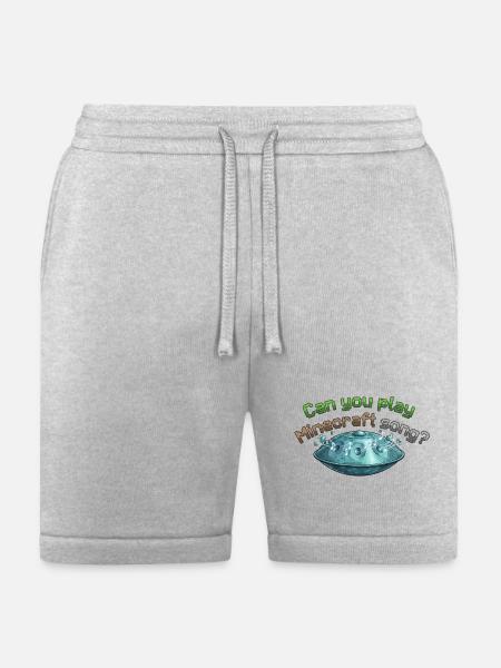 Can I play Song? - Bella + Canvas Unisex Short - heather gray