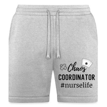 Nurse Gift Chaos Coordinator - Bella + Canvas Unisex Short - heather gray - Front