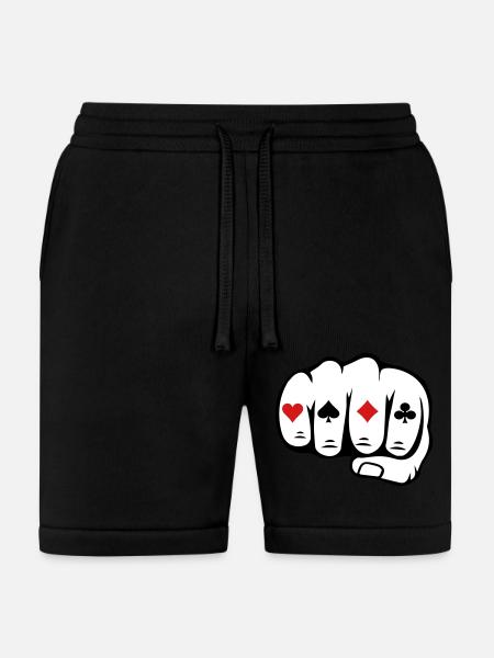 Casino - Bella + Canvas Unisex Short - black