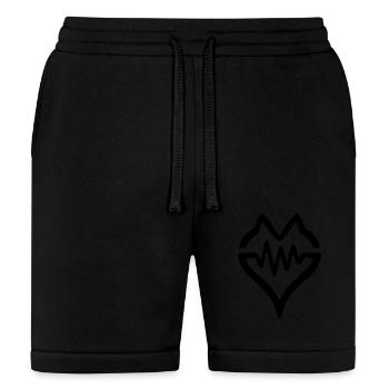 Cat's Pulse Point - Bella + Canvas Unisex Short - black - Front