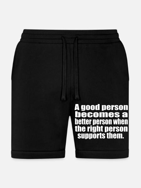 Support - Bella + Canvas Unisex Short - black