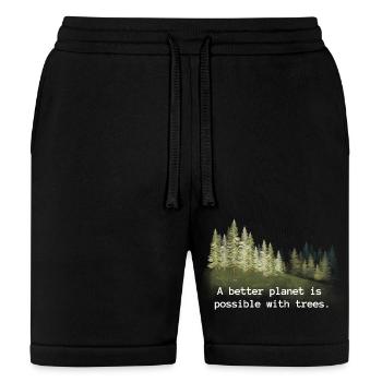 Better Planet - Bella + Canvas Unisex Short - black - Front