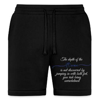 The depth of the ocean - T-shirt - Bella + Canvas Unisex Short - black - Front