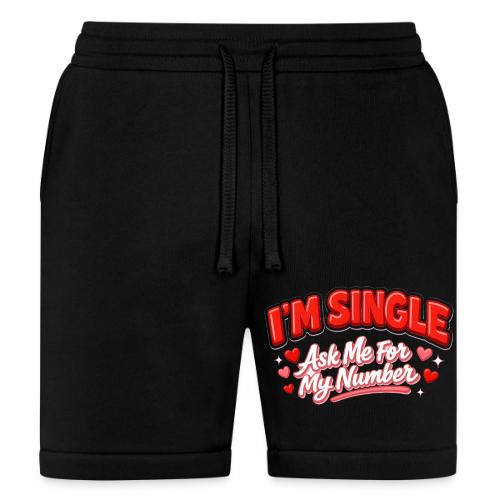 I’m Single Retro Bubble - Bella + Canvas Unisex Short