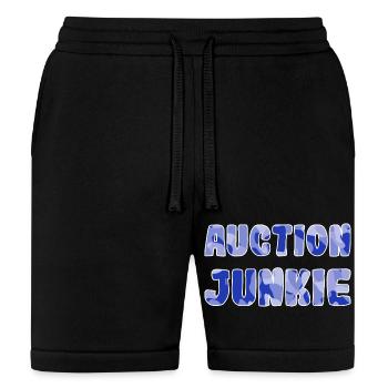 Auction Junkie blue camo - Bella + Canvas Unisex Short - black - Front