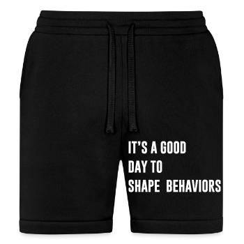 It s A Good Day To Shape Behaviors - Bella + Canvas Unisex Short - black - Front