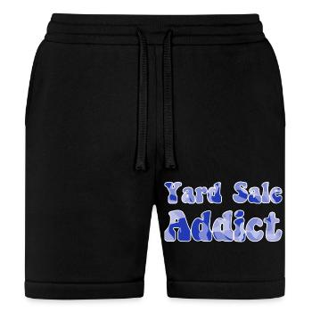 Yard Sale Addict blue camo - Bella + Canvas Unisex Short - black - Front