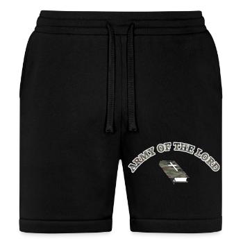Army of the Lord camo w/ Bible - Bella + Canvas Unisex Short - black - Front