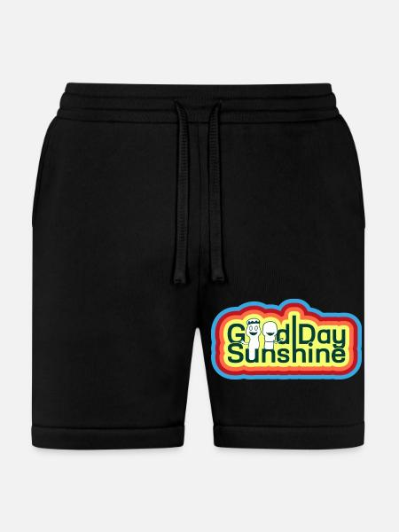 Good Day Sunshine - Bella + Canvas Unisex Short - black