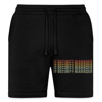Retro Security Manager Job - Bella + Canvas Unisex Short - black - Front