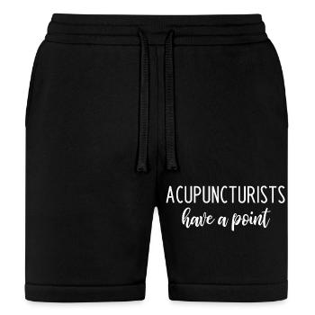 Acupuncturists have a point - Bella + Canvas Unisex Short - black - Front