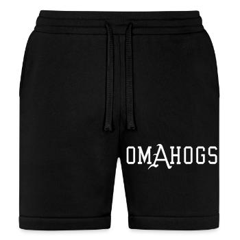 omahogs - Bella + Canvas Unisex Short - black - Front