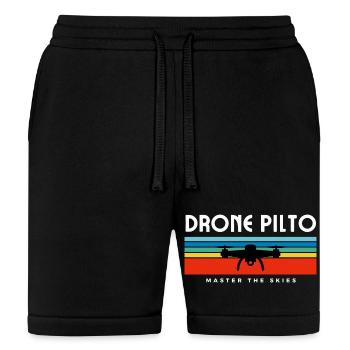 Drone Pilot By Zamtilla / Drone Life - Bella + Canvas Unisex Short - black - Front