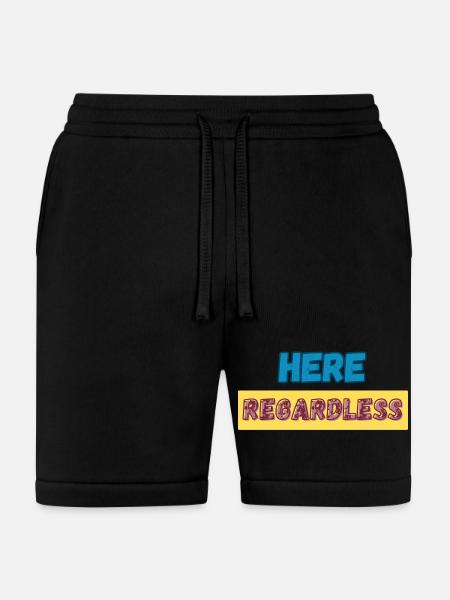 Here Regardless – Presence, Resilience & Self - Bella + Canvas Unisex Short - black
