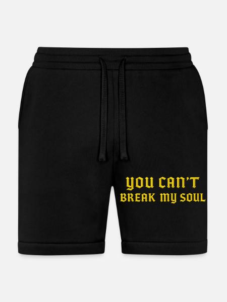 Unbreakable Soul in Gold - Bella + Canvas Unisex Short - black