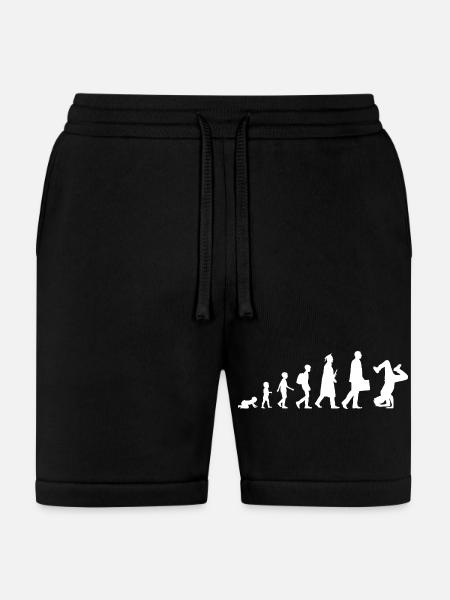 Break Dancer Evolution - Bella + Canvas Unisex Short - black