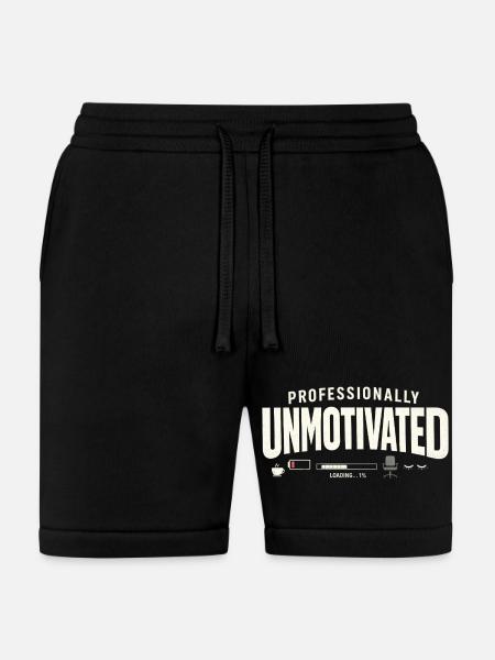 Professionally Unmotivated - Bella + Canvas Unisex Short - black